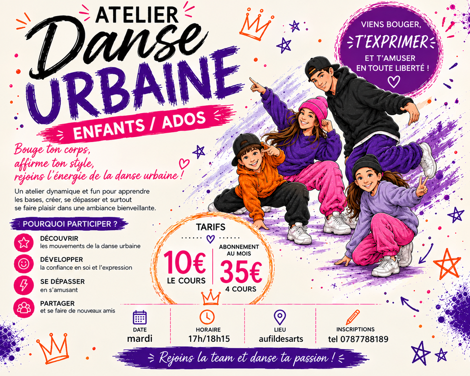 Danse urbaine horizontal
